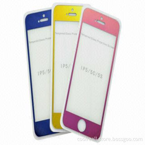 Color screen protector/screen guard/screen film for smart phone